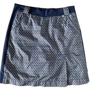 Golfino Skort - 4 navy / print , nylon spandex